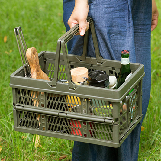 Plastic Folding Basket