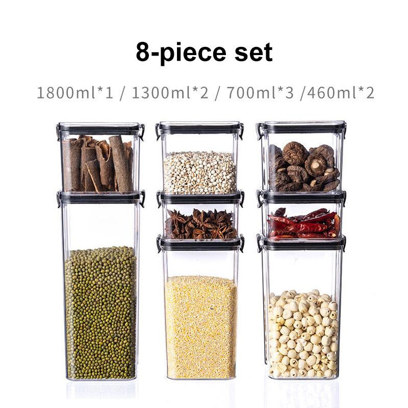 Airtight Containers [8 piece set]